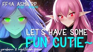 Space Elf & Goblin Pin You For Kisses  Ft. @nightshadequeenasmr   FF4A ASMR RP