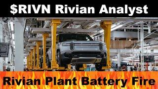 Rivian RIVN Stock Analyst Price Prediction  Rivian 3rd Battery Fire 