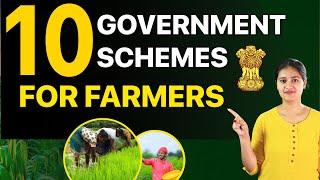 10 Government Schemes for Farmers 2022  Central Government Schemes for Farmers