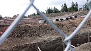 1387. New Los Angeles Rams Football Training facility construction underway in LA
