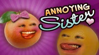 Annoying Orange - Annoying Sister ft. Jess Lizama & Steve Zaragoza