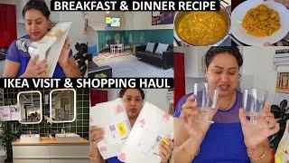 Morning Breakfast To IKEA Visit  Healthy Lunch Box & Dinner Recipe  IKEA Mini Haul