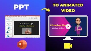 How to convert powerpoint to video  powerpoint to video converter