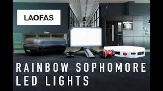 LAOFAS Rainbow Sophomore LED Panel für Foto und Video