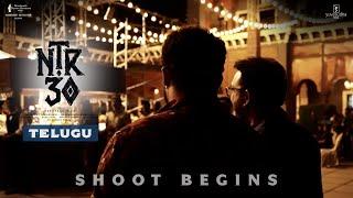 #NTR30 Shoot Begins - Telugu  NTR  Janhvi Kapoor  Koratala Siva  Anirudh Ravichander