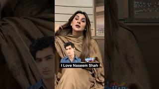 Kubra Khan praising Naseem Shah for his performance during promotion of her upcoming film Abhi 