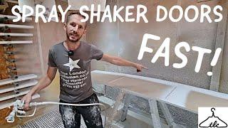 I Paint Shaker Style Doors SO Fast Like This... Vid#164