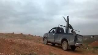 FSA Gunner Shits His Pants When A Sniper Fires Back