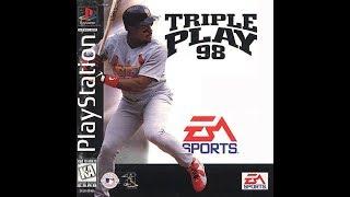 Triple Play 98 PlayStation - San Diego Padres at New York Yankees