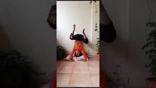 Shirshasana yoga for Biginners शीर्षासन #yogaforbeginners  by 5 year old