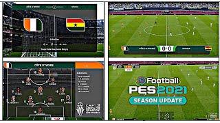 Pes 2021 & Football Life New African Cup Of Nations Scoreboard 2024  AFCON Patch 2324 CPK