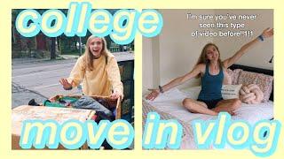 COLLEGE FRESHMAN MOVE IN DAY VLOG shocker i know