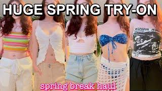 HUGE SPRING TRY-ON HAUL 2023 super cuter trendy clothes