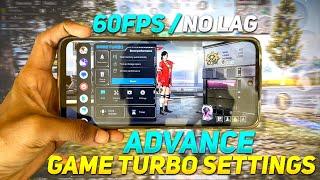 BEST GAME TURBO SETTINGS FOR REDMI & POCO PHONES  GAME BOOSTER SETTINGS FOR PUBG BGMI IN 2024