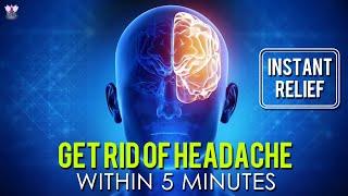 Get Rid of MIGRAINE  Digital Headache and Migraine Pain Remover  Powerful Binaural Beats #V089