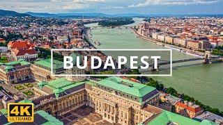 Budapest  Hungary   4K Drone Footage With Subtitles