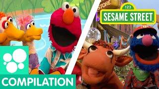 Sesame Street Elmos Ducks Old MacDonald and more clips about animals  Animals Compilation