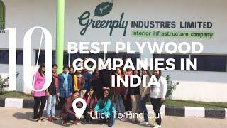 Top 10 Best Plywood Companies in India