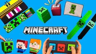 6 COOL Origami Minecraft Paper Craft Ideas to Make at Home  Origami Minecraft