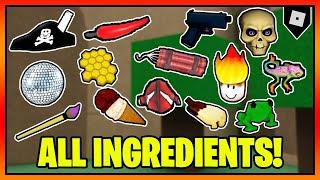How to get ALL INGREDIENTS in WACKY WIZARDS   Roblox