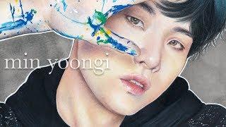 Drawing BTS Min Yoongi