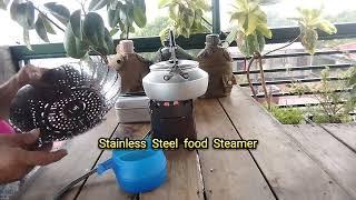 Trangia Cooking in Heavy Rain   Sound Relaxing in a roof top