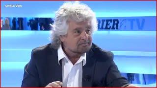 Beppe Grillo intervista al Corriere della Sera