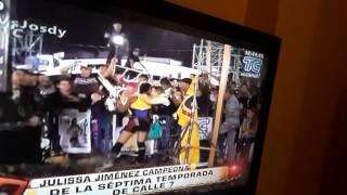 JULISSA JIMENEZ BICAMPEONA CALLE 7 ECUADOR