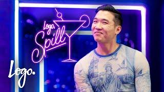 Joel Kim Booster SPILLS on Hookup Etiquette Chicken Smoothies & His New Romcom  Logo Spill