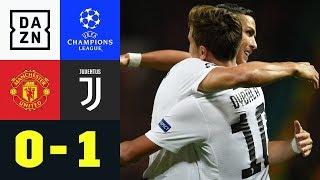 Bei Ronaldo-Rückkehr Paulo Dybala mit Goldtor  ManUnited - Juventus 01  UEFA CL  DAZN