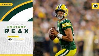 Instant Reax Green Bay Packers’ schedule release