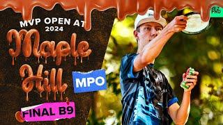 2024 MVP Open  MPO FINALB9  Gossage Wysocki Buhr Proctor  Jomez Disc Golf