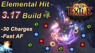 3.19 The Fastest Elemental Hit Build 30 Charges - Path of Exile