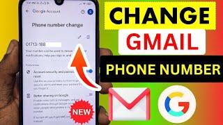 How to Change Gmail Phone Number 2024 New Process