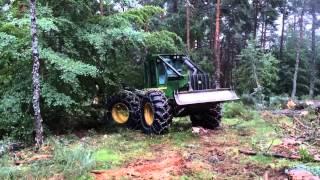 Débardage John deere 548GIII