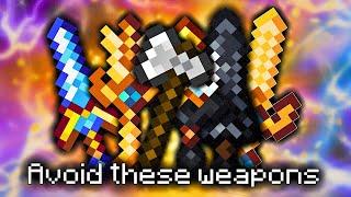 Avoid these bad value for money weapons in Hypixel Skyblock