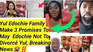 Yul Edochie Family Make 3 Promises To May  Edochie Not To Divorcé Yul Breaking News