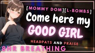 F4F Headpats and praise from gentle mommy girlfriend Sleep aid ASMR ROLEPLAY Soft Fdom