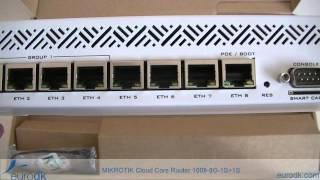 MikroTik Cloud Core Router 1009-8G-1S-1S+ CCR1009-8G-1S-1S+ QUICK UNBOXING & SPECIFICATIONS HD