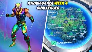 Fortnite All XP Xtravaganza Week 4 Challenges Guide Week 14 Challenges