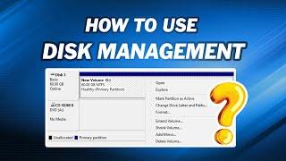 How to Use Windows 10 Disk Management  Free Partition Manager