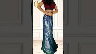 How To Wear Saree Like Shilpa Shetty  Indo Western Saree Draping Styles