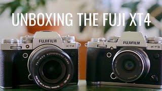 unboxing the FUJI XT4 + tell me what to review IT’S FINALLY HERE 