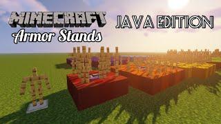 How to Modify A Lot or Many Armor Stands at Specific Area in Minecraft Java Edition