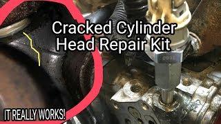 How To Fix A Cracked Cylinder Head  Cracked Subaru Cylinder Head REPAIR KIT