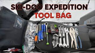 Ski-Doo Expedition Tool Kit. What Im carrying in my sled for snowmobile and gear repairs.