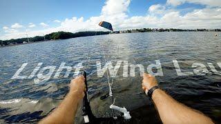 Light Wind Kite Launch  Reverse & Hot Launch Method