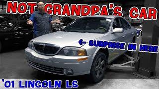 Not so American Lincoln. CAR WIZARD shares the secret this 01 Lincoln LS is hiding?