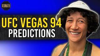 UFC VEGAS 94 PREDICTIONS  FULL CARD BREAKDOWN