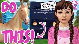 *NOW* IS THE TIME TO *DO THIS* BEFORE ITS TOO LATE STAR STABLE 